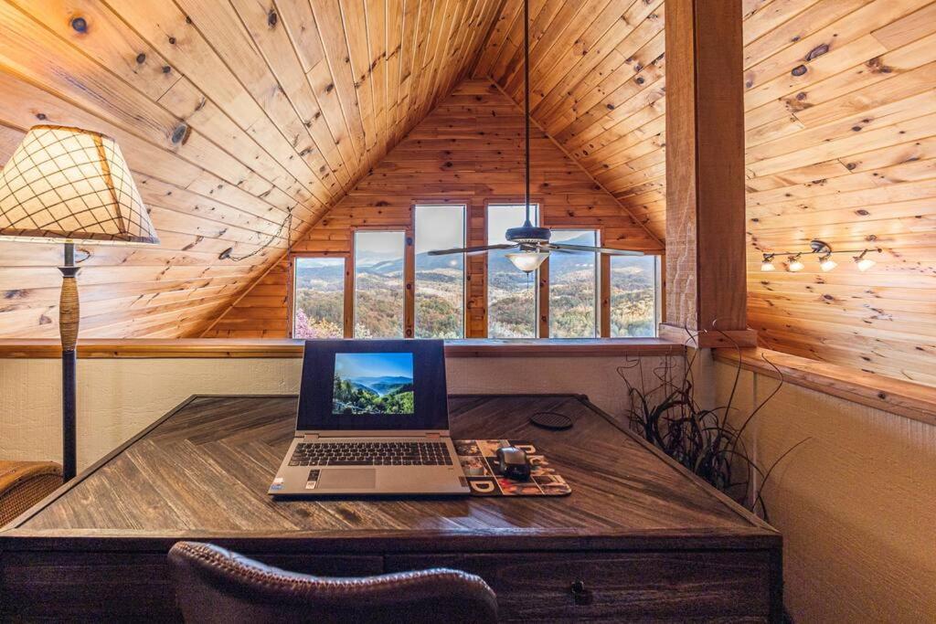 Stunning Mtn. Views! 4Br With All The Amenities! - Vista Vibes- Bryson City Eksteriør bilde
