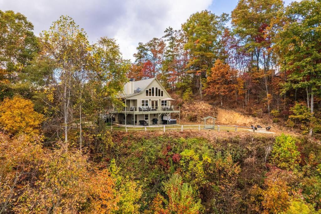Stunning Mtn. Views! 4Br With All The Amenities! - Vista Vibes- Bryson City Eksteriør bilde