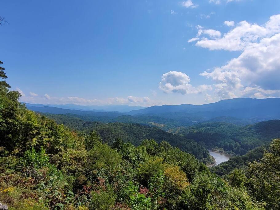 Stunning Mtn. Views! 4Br With All The Amenities! - Vista Vibes- Bryson City Eksteriør bilde