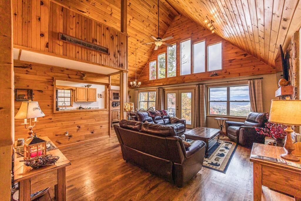 Stunning Mtn. Views! 4Br With All The Amenities! - Vista Vibes- Bryson City Eksteriør bilde