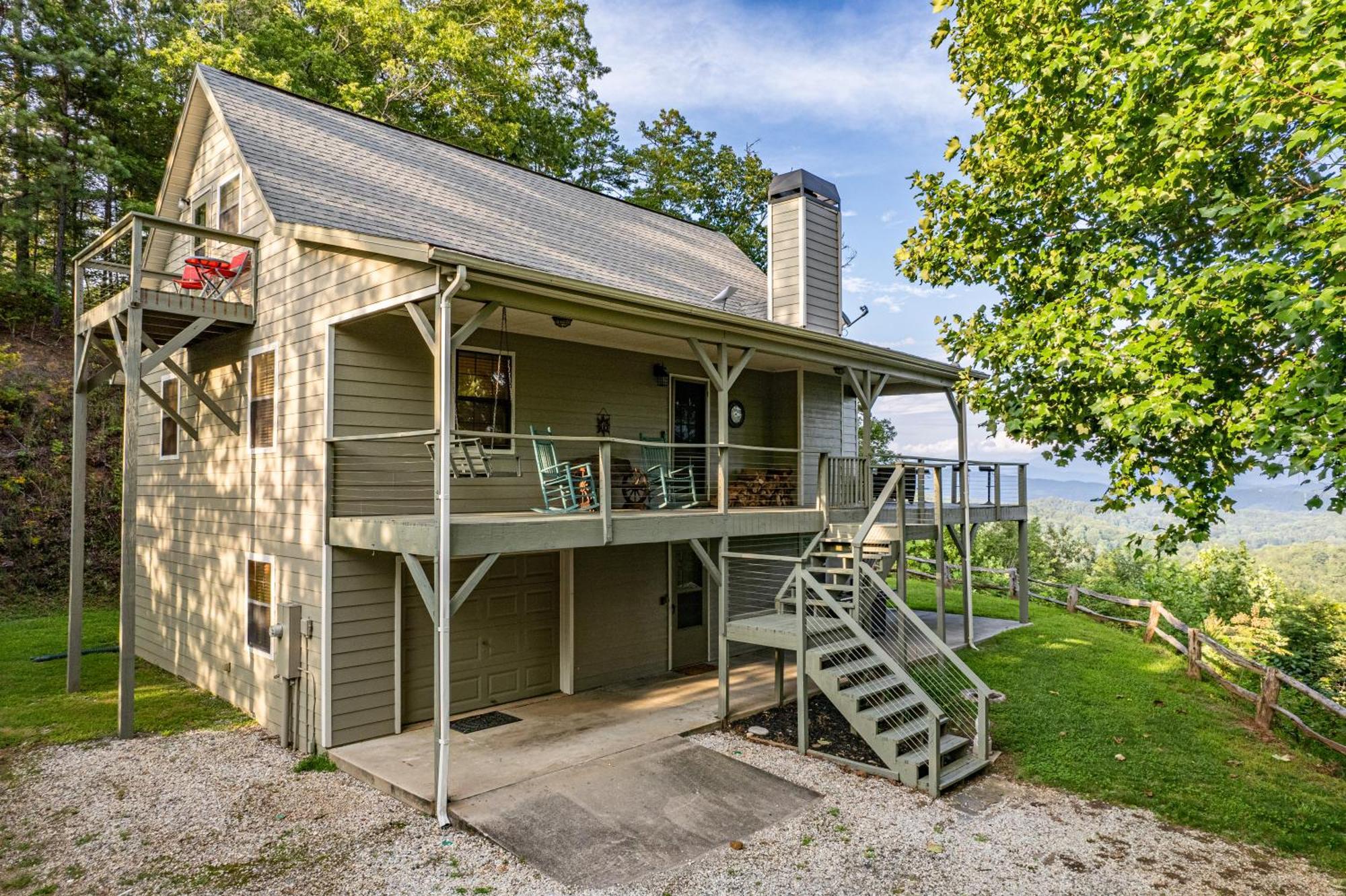 Stunning Mtn. Views! 4Br With All The Amenities! - Vista Vibes- Bryson City Eksteriør bilde