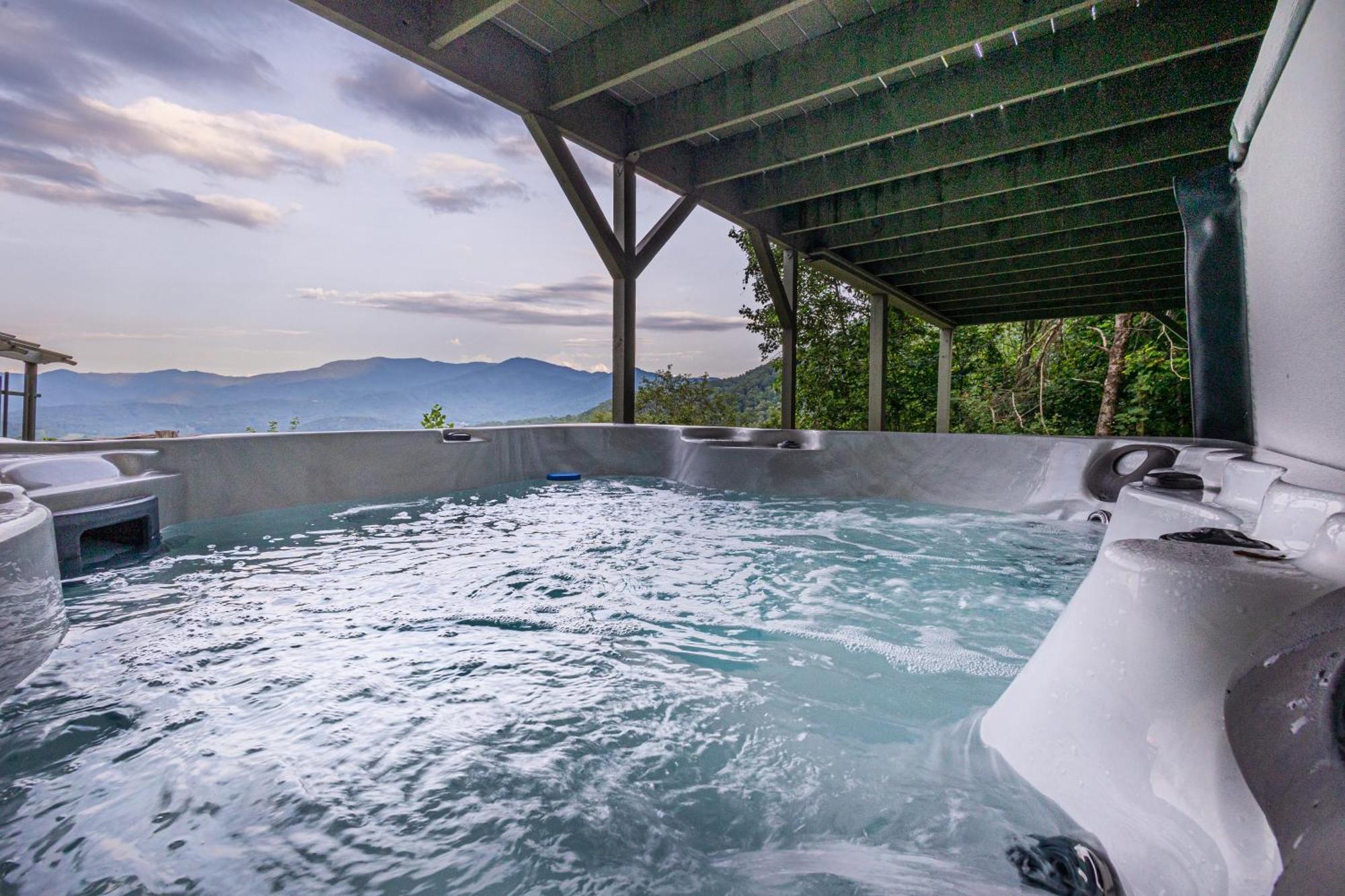 Stunning Mtn. Views! 4Br With All The Amenities! - Vista Vibes- Bryson City Eksteriør bilde